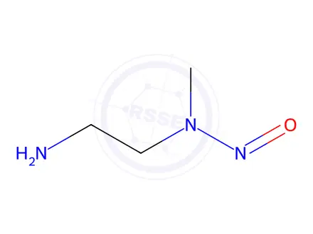 Chemical structure of Cefotiam Nitroso Impurity 28