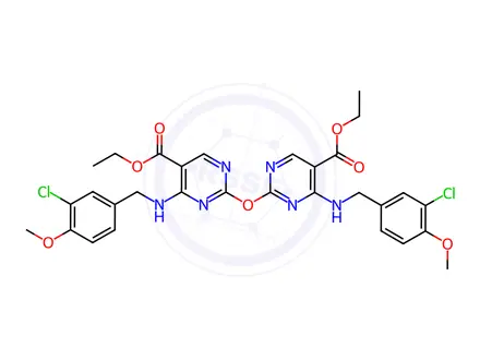 Chemical structure of Avanafil Impurity 18
