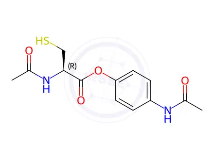 Chemical structure of Paracetamol Impurity 22