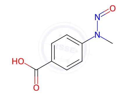 Chemical structure of Aminomethylbenzoic Acid Impurity 17 (N-Nitroso Aminomethylbenzoic Acid Impurity 8)
