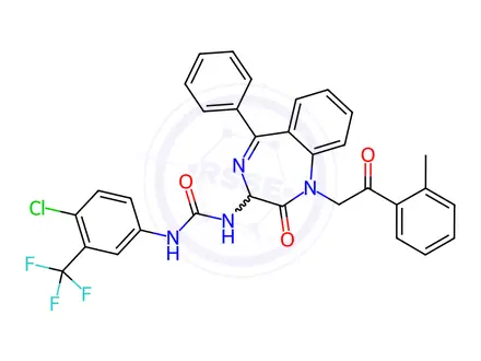 Chemical structure of YM 022 Impurity 198