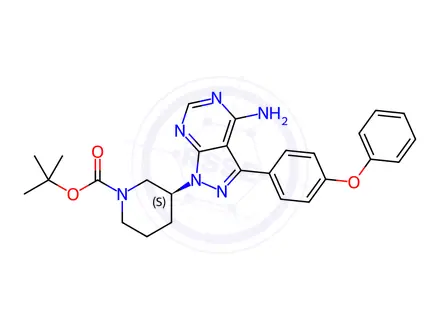 Chemical structure of Ibrutinib Impurity 23
