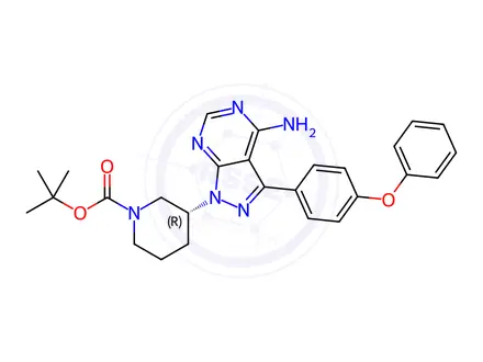 Chemical structure of Ibrutinib Impurity 1