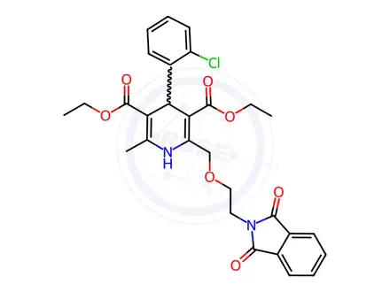 Chemical structure of Amlodipine Impurity 39