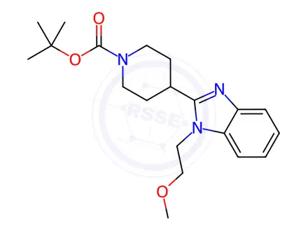 Chemical structure of Bilastine Impurity 64