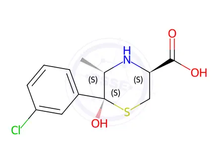 Chemical structure of Bupropion Impurity 3