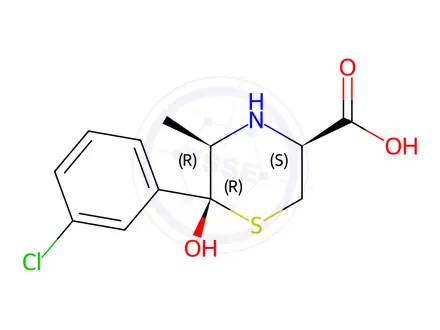 Chemical structure of Bupropion impurity 2