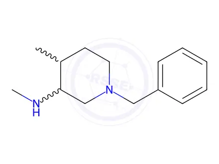 Chemical structure of Tofacitinib Impurity F