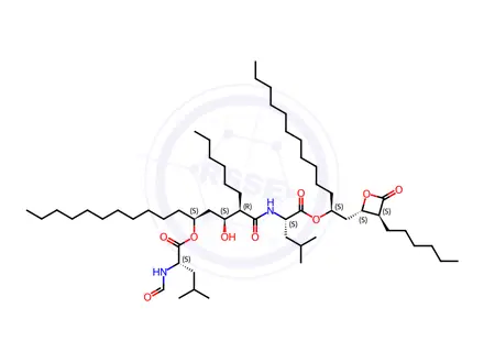 Chemical structure of Orlistat Impurity 81