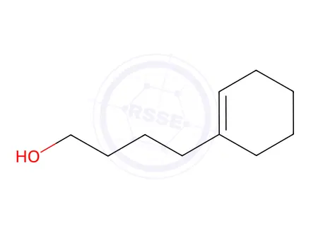 Chemical structure of 4-(Cylohexen-1-yl)butanol