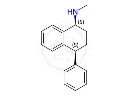 Chemical structure of Sertraline EP Impurity B HCl
