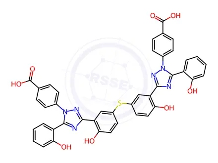 Chemical structure of Deferasirox Impurity 51