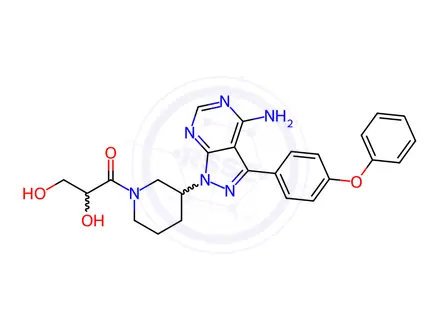 Chemical structure of Ibrutinib Impurity 34