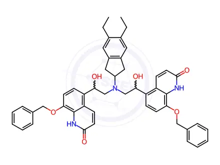 Chemical structure of Indacaterol Maleate Impurity 14