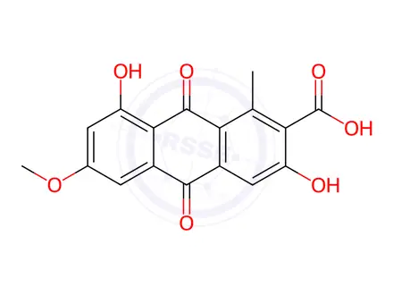 Chemical structure of Xanthone Impurity 2