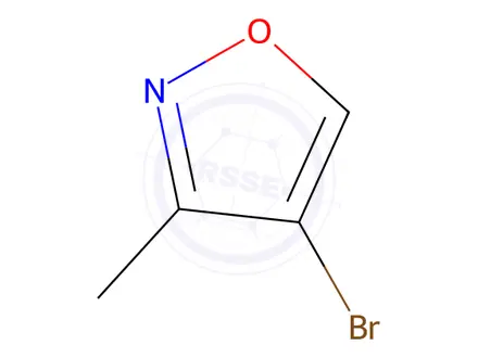 Chemical structure of 4-Bromo-3-methylisoxazole