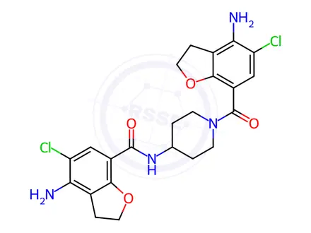 Chemical structure of Prucalopride Impurity 109