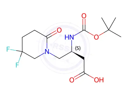 Chemical structure of Gemigliptin Impurity-12