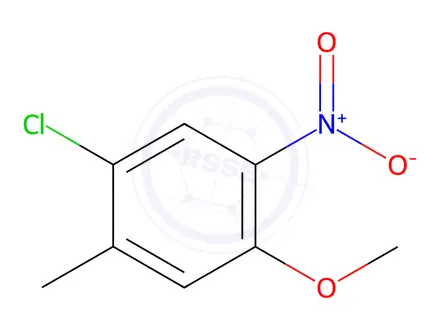Chemical structure of 1-Chloro-4-methoxy-2-methyl-5-nitrobenzene