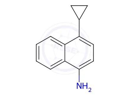 Chemical structure of Lesinurad Impurity 14 HCl