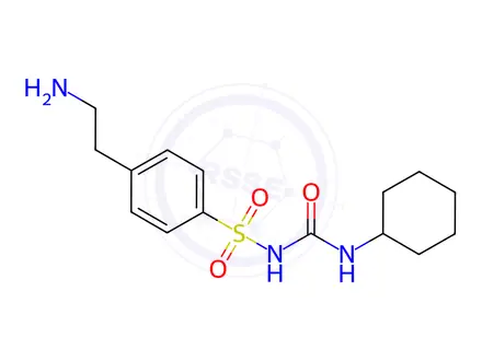 Chemical structure of Glipizide Impurity 12(Hydrochloride)