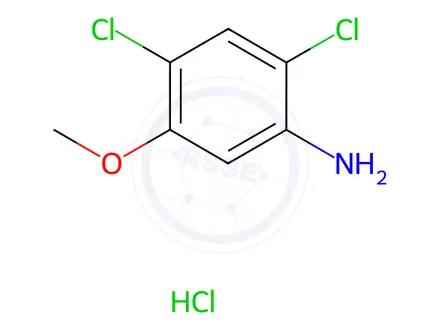 Chemical structure of 2,4-Dichloro-5-methoxyaniline hydrochloride