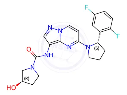 Chemical structure of Larotrectinib Impurity 4