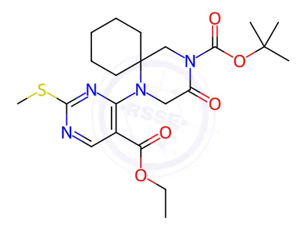 Chemical structure of Trilaciclib Hydrochloride Impurity 20