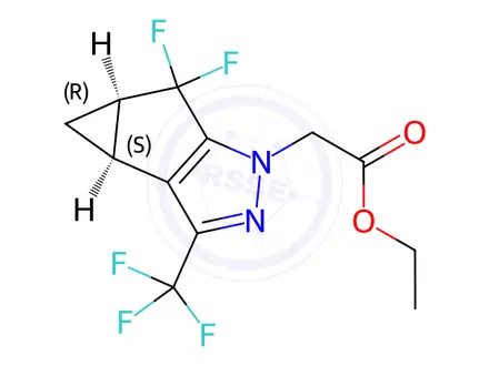 Chemical structure of Lenacapavir Impurity 56