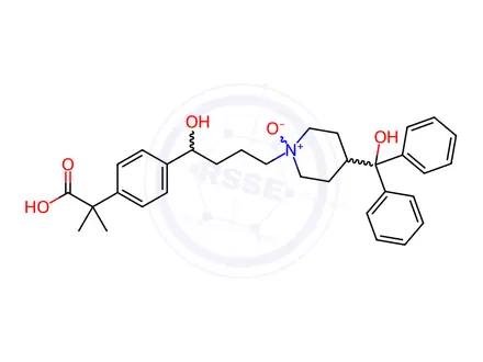 Chemical structure of Fexofenadine Impurity 8(Fexofenadine N-Oxide)