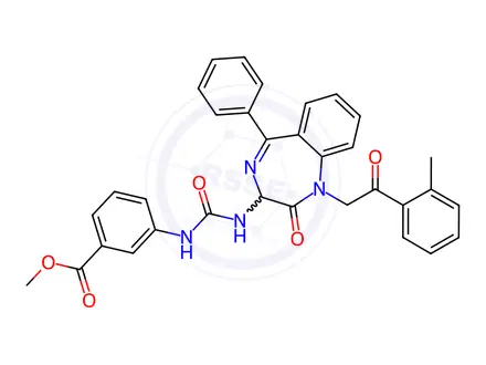 Chemical structure of YM 022 Impurity 64