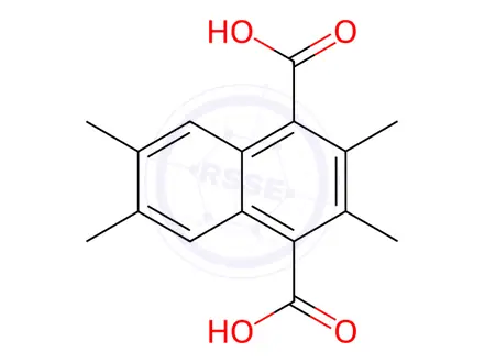 Chemical structure of Naphthoic Acid Impurity 105