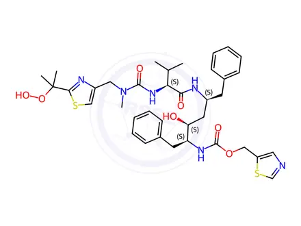 Chemical structure of Ritonavir EP Impurity G