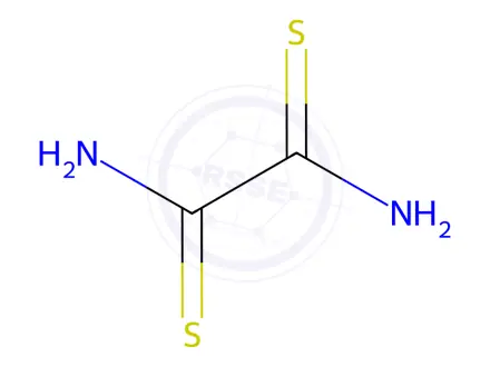 Chemical structure of Dithiooxamide