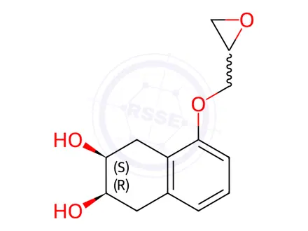 Chemical structure of Nadolol Impurity 12