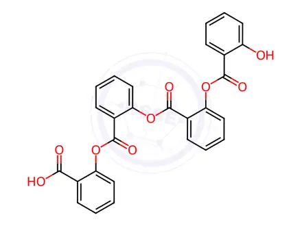 Chemical structure of Acetylsalicylic Acid Impurity 46