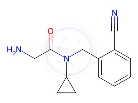 Chemical structure of 2-Amino-N-(4-fluoro-benzyl)-N-isopropyl-acetamide