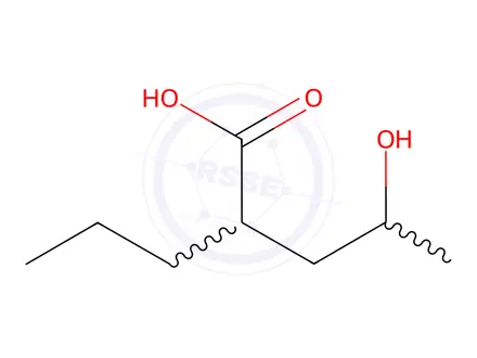 Chemical structure of Valproic Acid Impurity 17 Monomer