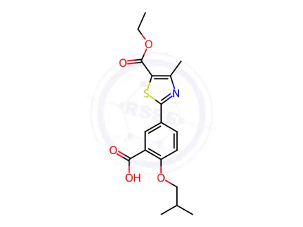 Chemical structure of Febuxostat Impurity 108
