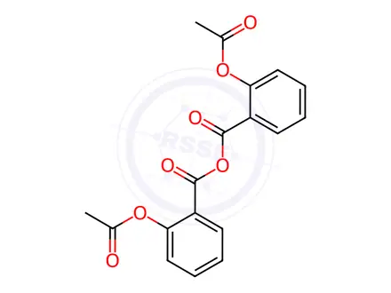 Chemical structure of Acetylsalicylic Acid EP Impurity F