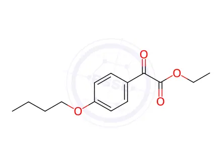 Chemical structure of Ethyl 2-(4-butoxyphenyl)-2-oxoacetate