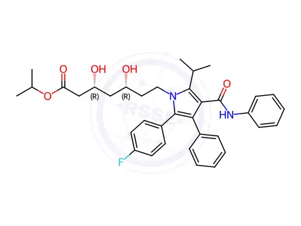Chemical structure of Atorvastatin Impurity 21