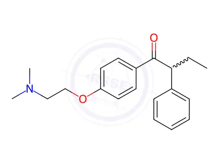 Chemical structure of Tamoxifen EP Impurity G