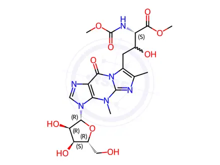 Chemical structure of Adenosine Impurity 107
