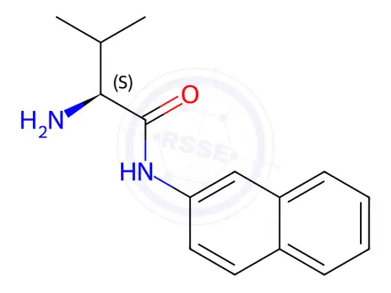 Chemical structure of Valine Impurity 111