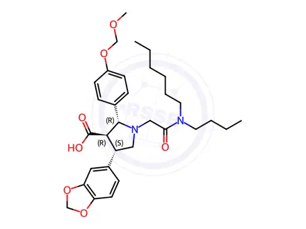 Chemical structure of Atrasentan Hydrochloride Impurity 135