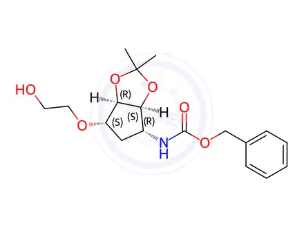 Chemical structure of Ticagrelor Impurity 412
