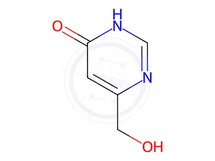 Chemical structure of 6-(Hydroxymethyl)pyrimidin-4(3H)-one