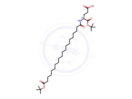 Chemical structure of Semaglutide Impurity 17