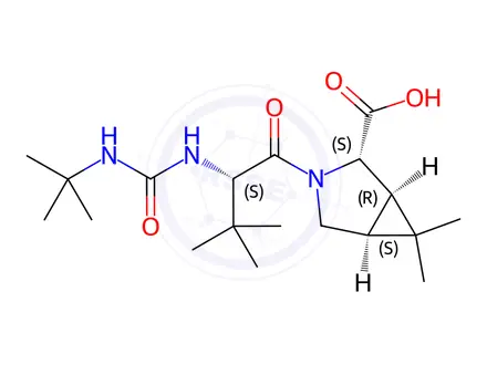 Chemical structure of Boceprevir Impurity 1